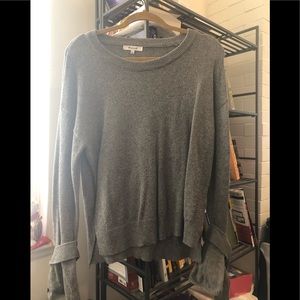 Madewell tie sleeve sweater
